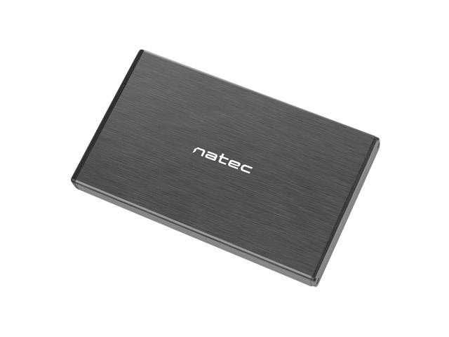 Obudowa na dysk HDD/SSD Natec RHINO Go USB 3.0 2.5" SATA czarna FV