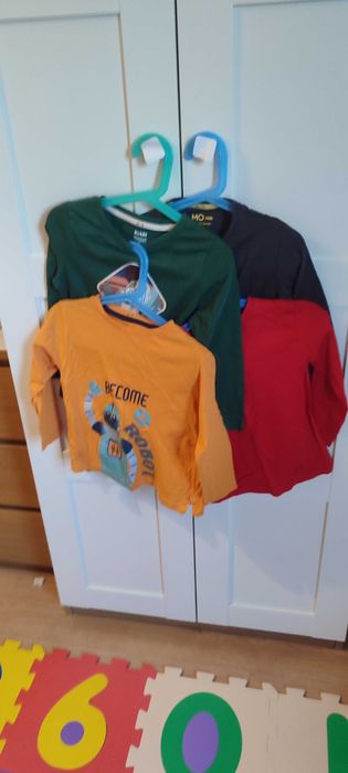 Conjunto de 4 t-shirts de manga comprida
