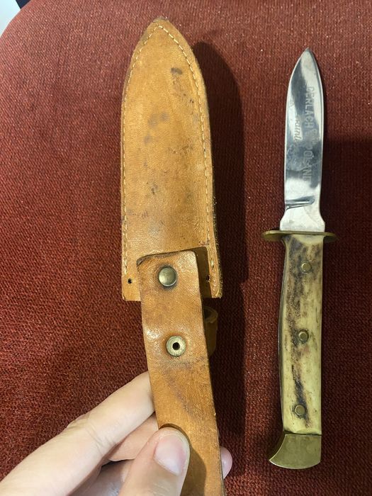 Nóż mysliwski gerlach retro staroć prl