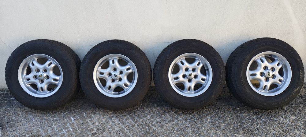 Jantes com pneus Range Rover P38