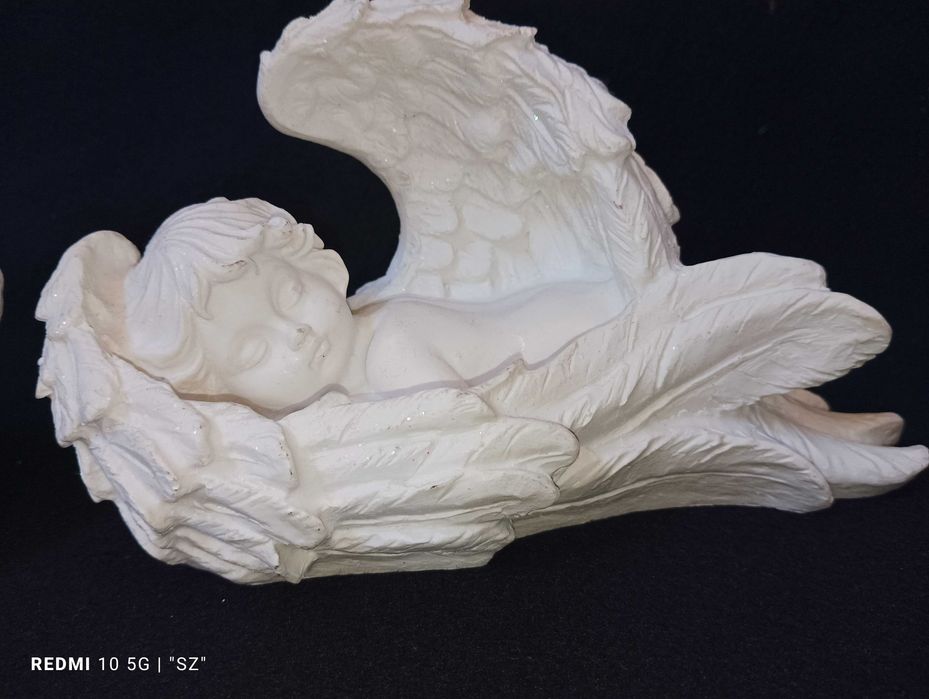 Anioły - aniołki - piękne figurki - 4 sztuki - Igor Engel - (1,03 kg).