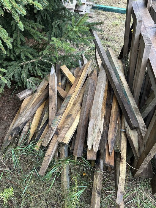 Paliki drewniane kołki geodezyjne