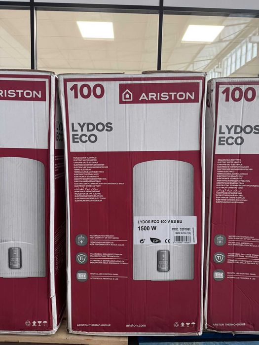 Termoacumulador ARISTON LYDOS ECO 100 V & 80 V & 50 V
