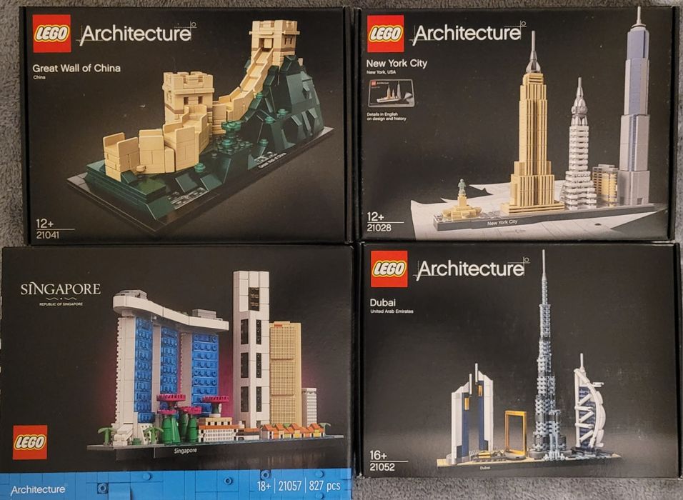Lego Architecture - VÁRIOS SETS incluindo sets retirados