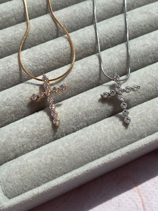 Підвіска хрестик на ланцюжку