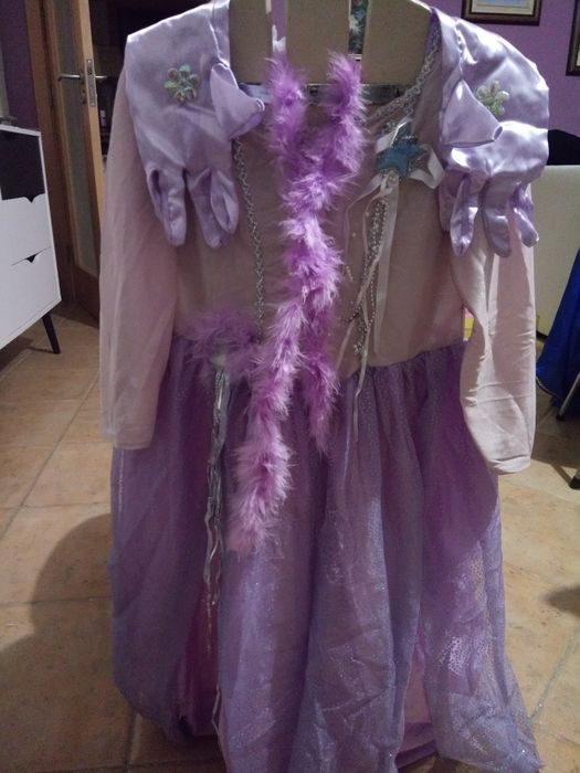 Vestido da Rapunzel