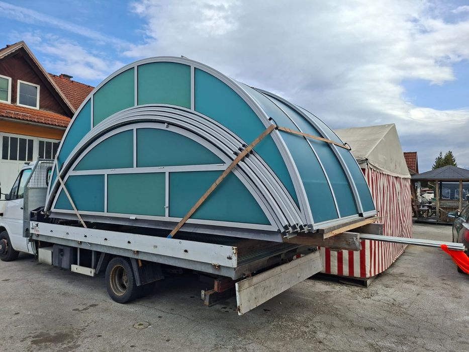 Zadaszenie na basen 4 x 10