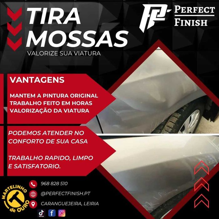 Tira mossas sem pintar