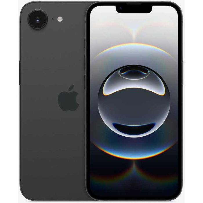 Смартфон Apple iPhone 16e 128GB eSim Black.
