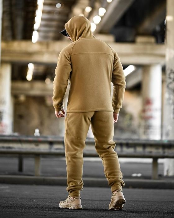 Мілітарі зимовий флісовий костюм 5.11 кайот для чоловіків