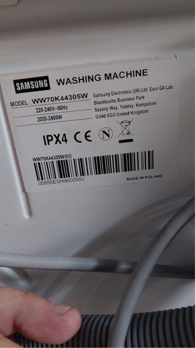 Sprzedam pralke samsung