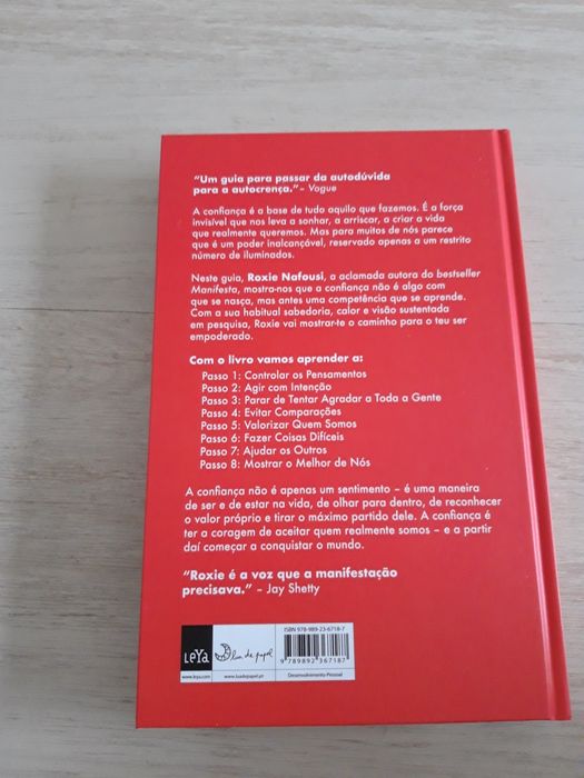 Livro Confiança 8 passos para saberes o teu valor