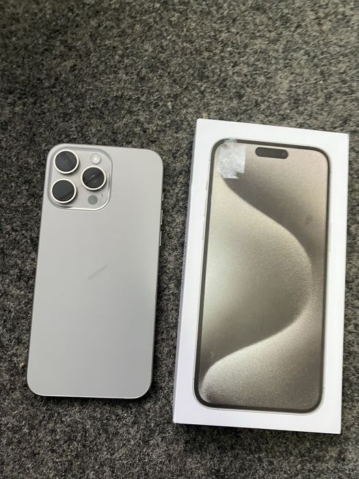 Apple iphone 15 Pro Max 256Gb Natural Titanium Фізична сім