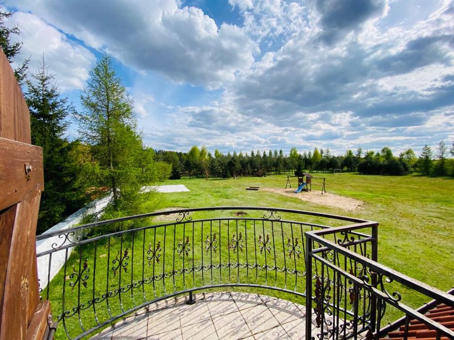 16 osobowy dom z kortem tenisowym, balią i sauną na Mazurach