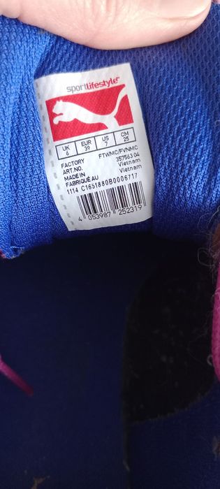 Buty damskie puma rozmiar  39