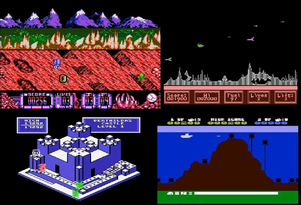 ATARI 800XL / ATARI 65XE Kartridż 18 gier. Hity