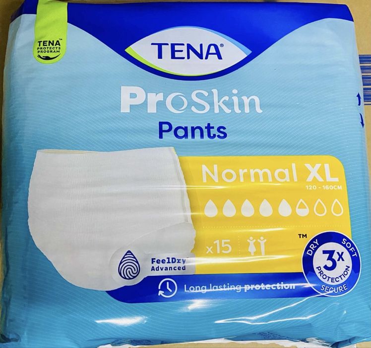 Pieluchomajtki Tena Proskin XL  8*15 sztuk