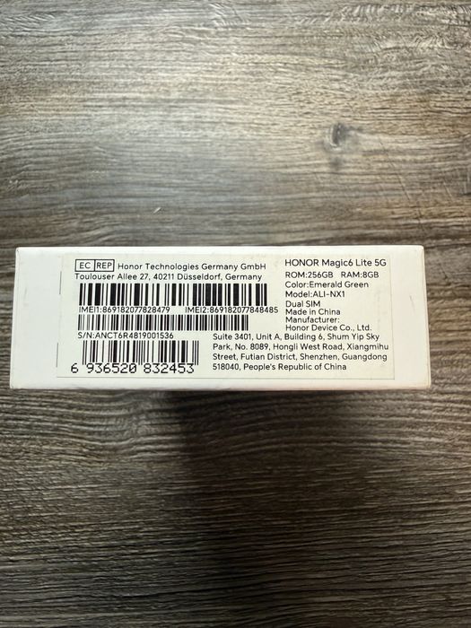 HONOR Magic6 Lite 8/256гб