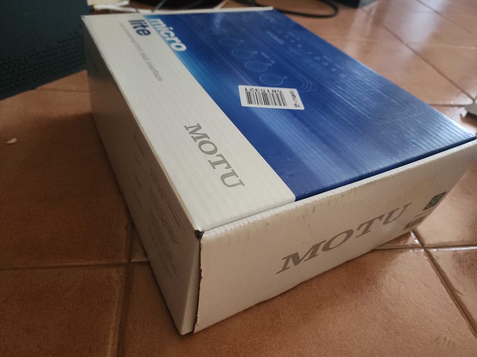 MIDI USB MOTU Micro Lite (como novo)