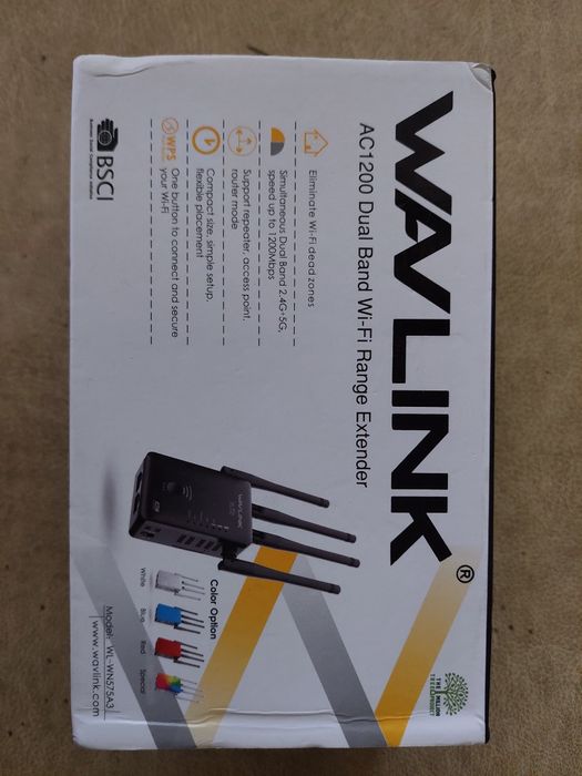 Двухдиапазонный роутер-репитер WAVLINK WL-WN575A3 AC1200