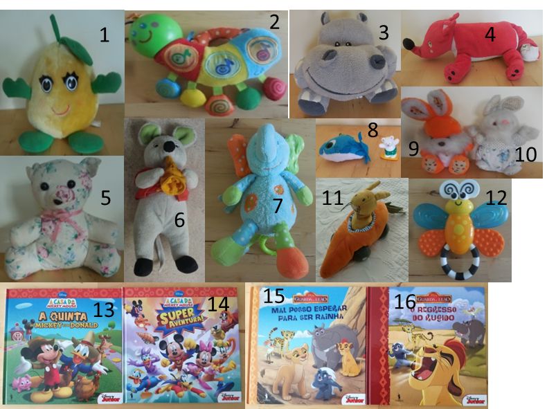 Brinquedos diversos