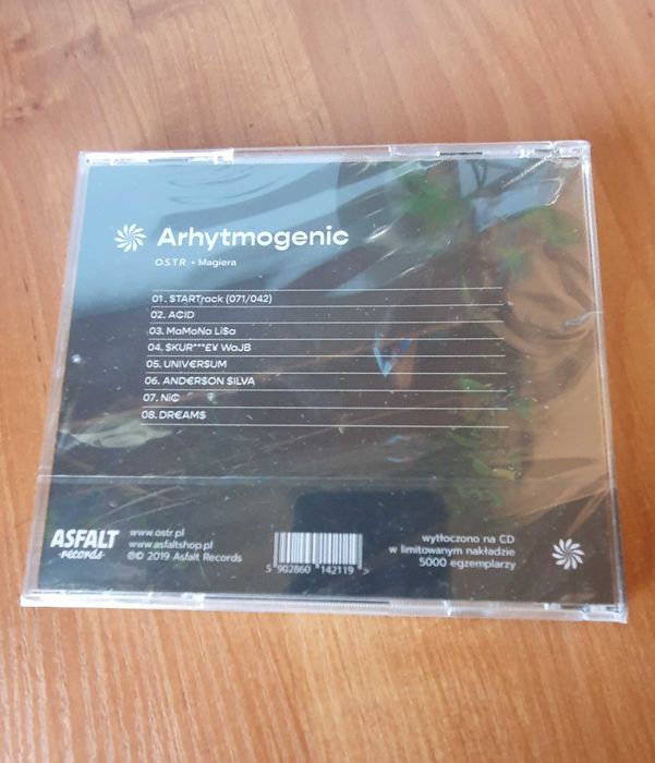 O.S.T.R. x Magiera – Arhytmogenic CD