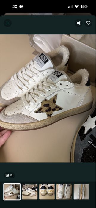 Снікерси кеди golden goose