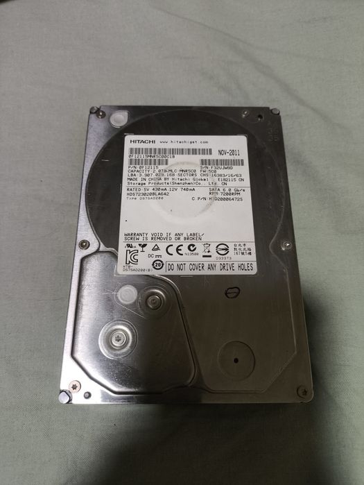 Жёсткий диск Hitachi 2TB