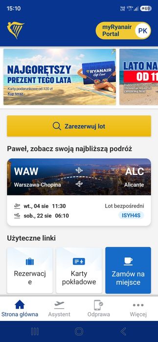 Odsprzedam 3 bilety Rayanair do Alicante  i z powrotem