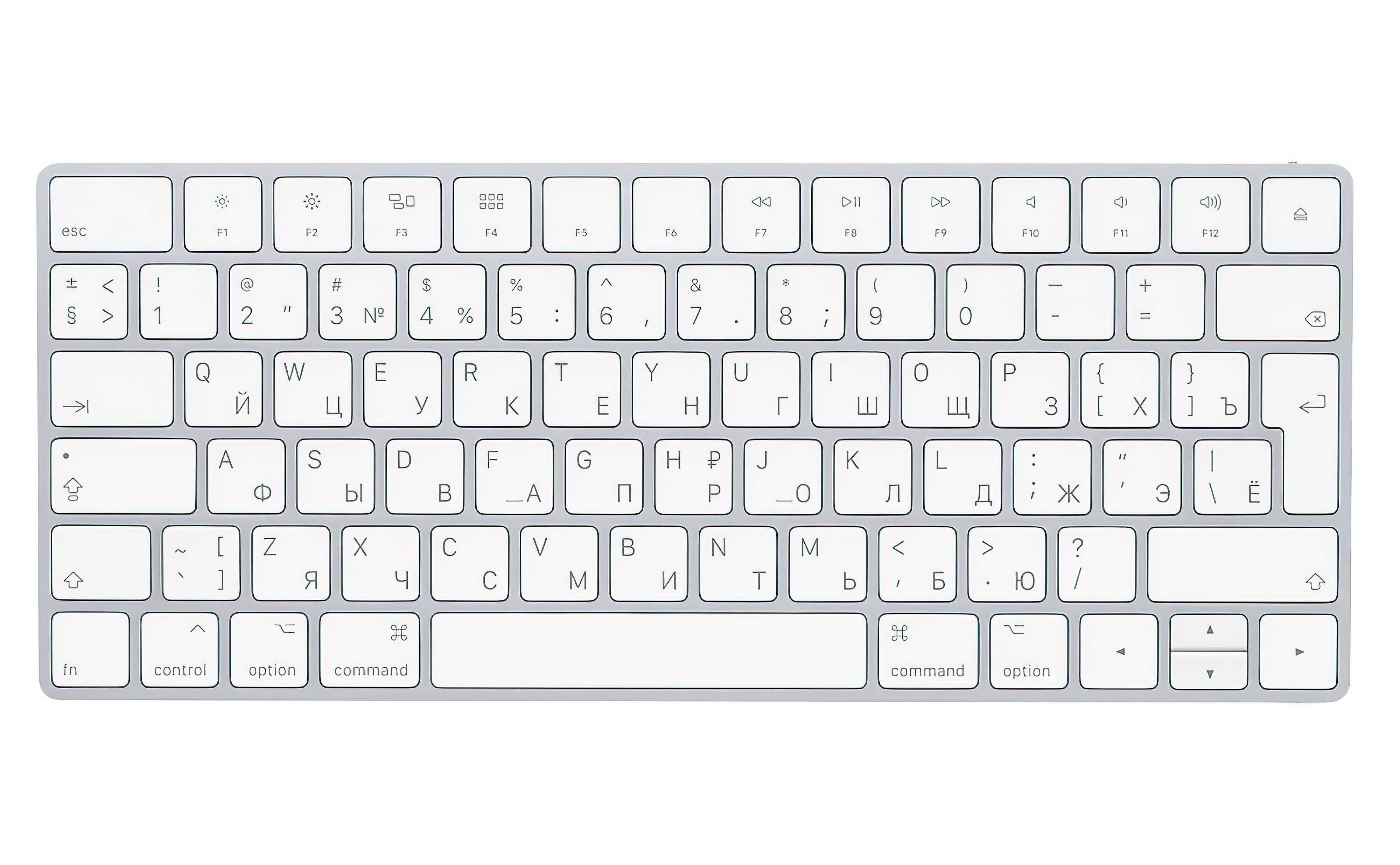 Клавиатура Apple A1644 Wireless Magic Keyboard Bluetooth БЕСПРОВОДНАЯ ...