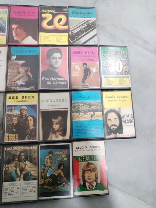 Cassetes Musica Antigas