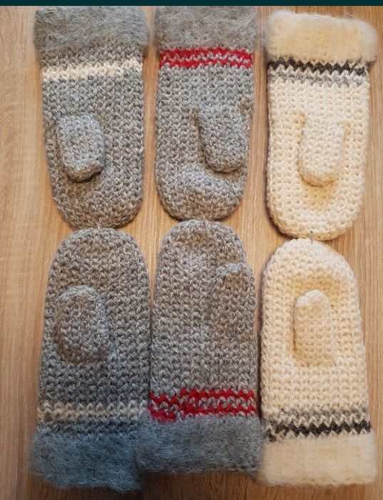 Rękawiczki i skarpetki wełniane