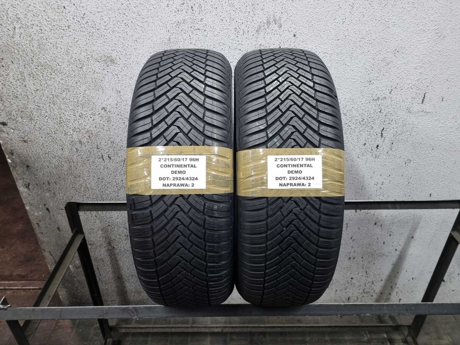 215/60/17 96H Continental All Season Contact PARA MONTAŻ WYSYŁKA K-lin