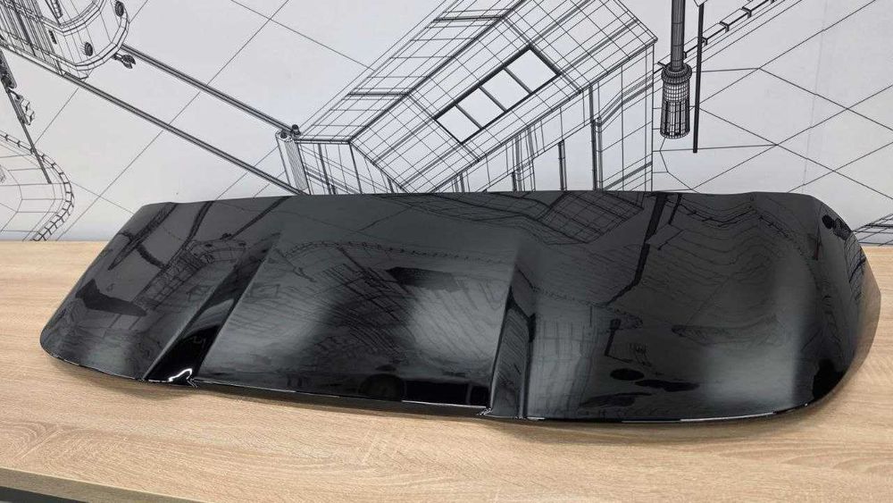 Спойлер на стекло BMW X5 G05 диффузор сплиттер губа пороги сплiтер