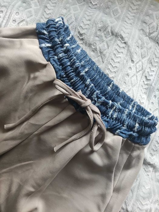 Beżowe szwedy S M L Evis