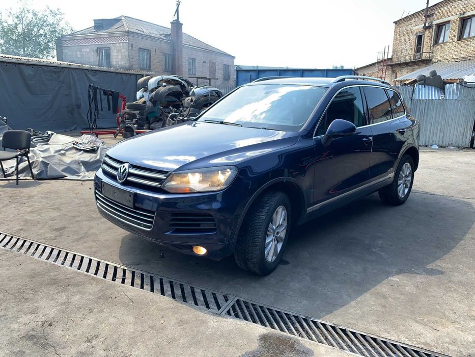 Розборка Туарег НФ шрот синій Z2 / H5X Touareg NF розборка зеркала КПП