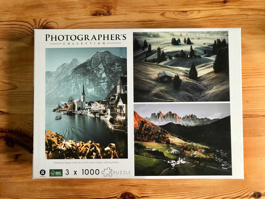 R&B SOUL 9枚セット (1) Zestaw Puzzle 3x1000 Photographers Collection Zielona Góra • OLX.pl