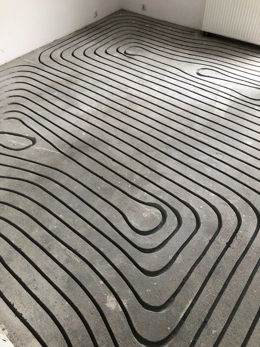 Frezowanie pod ogrzewanie podłogowe / usługa / wynajem