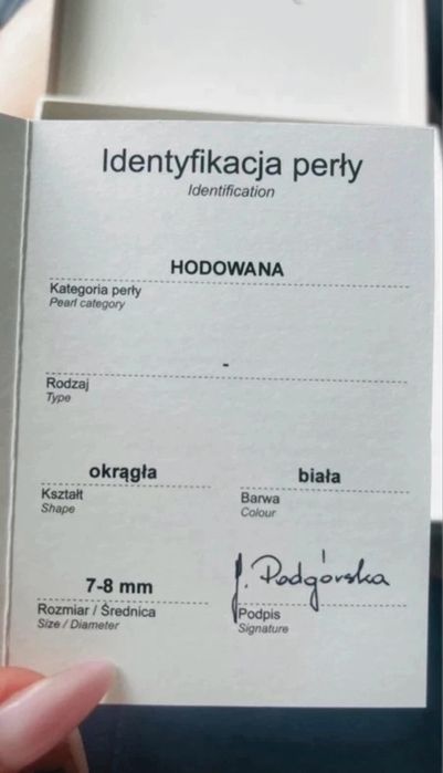 Prawdziwe perly APART