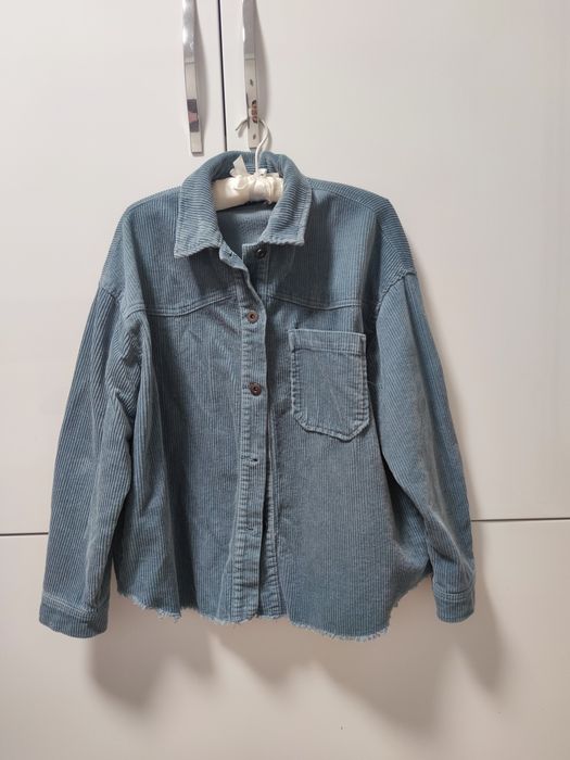Вельветова куртка сорочка Zara р.S