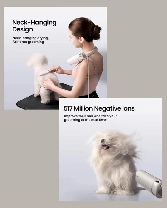 Профессиональный фен-мини бустер "свободные руки" от JirPet