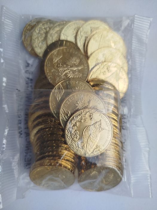 2 zł puchacz woreczek menniczy