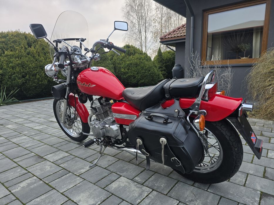 Honda CA125 Rebel Po Serwisie Na Kat.B Prezentacja Wideo Rezerwacja