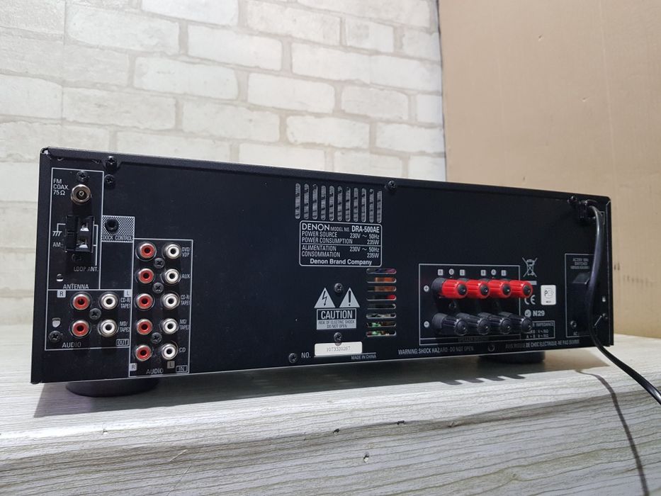 AV Стерео ресивер/підсилювач Denon DRA-500AE 2*95Вт!