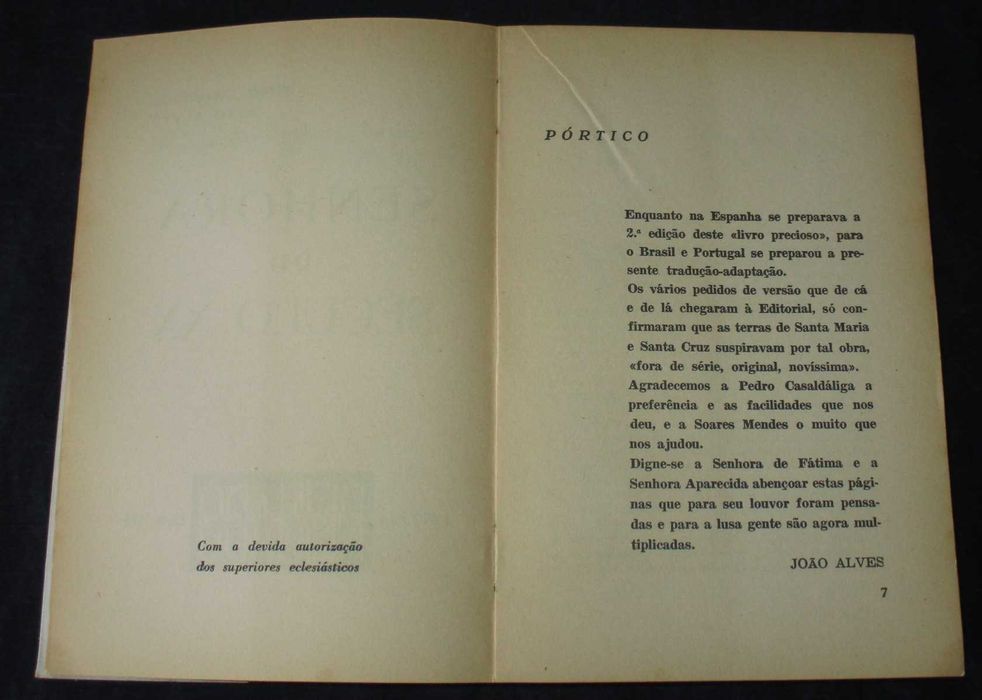 Livro Senhora do Século XX Pedro Casaldáliga