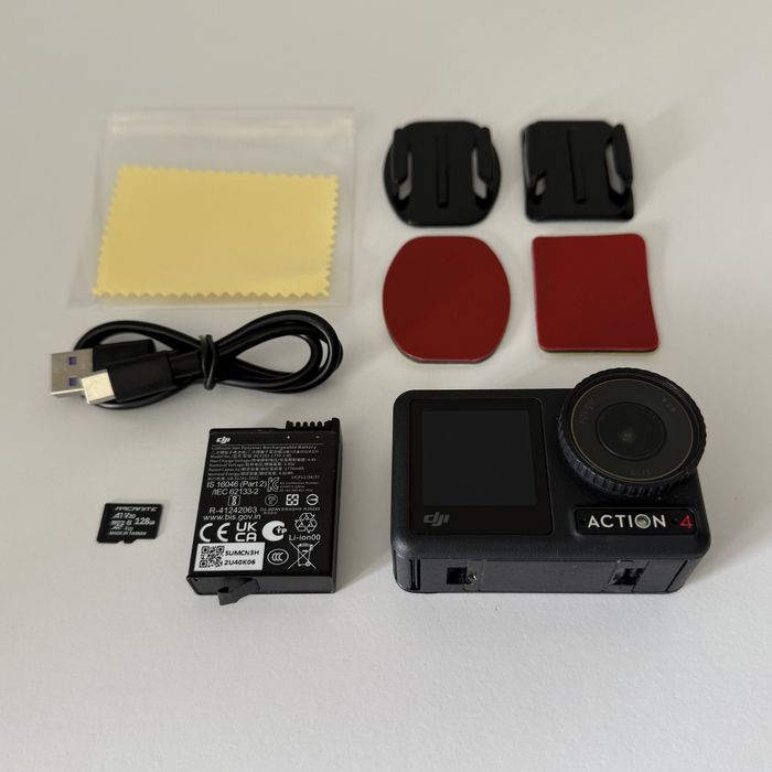 Екшн камера DJI Osmo action 4 в ідеальному стані сучасна та професійна зйомка