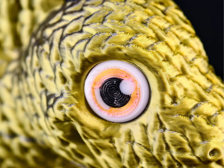 Olhos de Vidro (12mm) para Dinossauros Tricotados