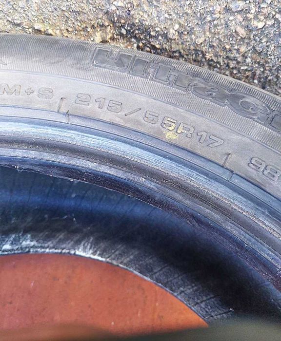 215 55 17 резина Goodyear зима 1шт