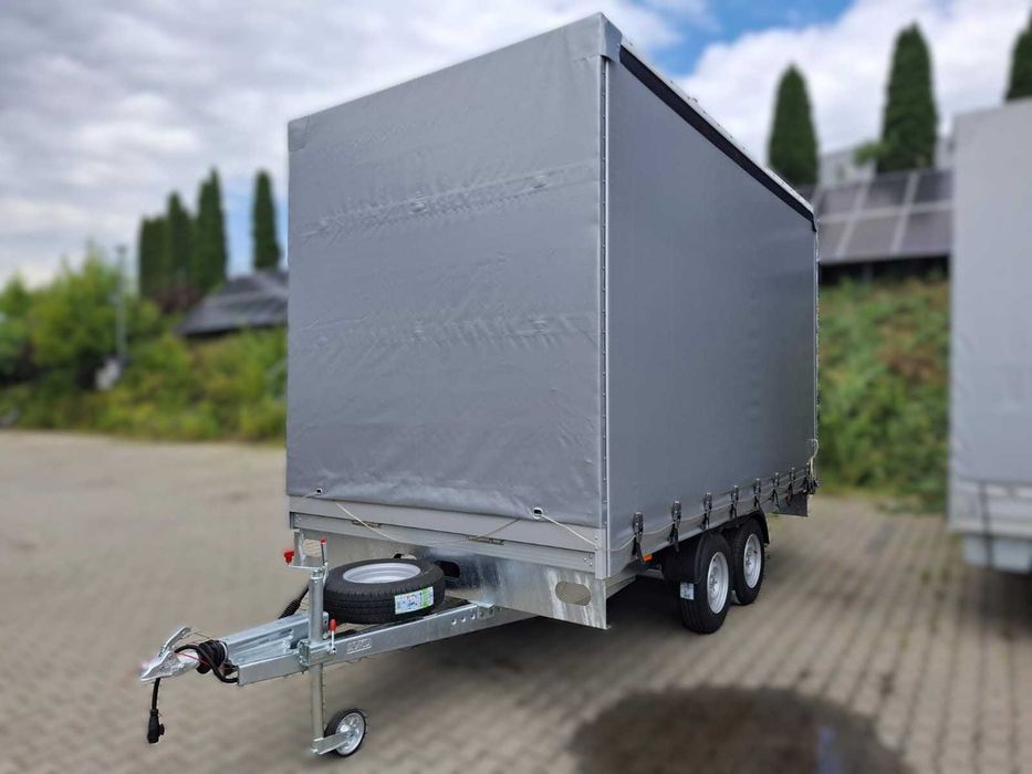 Przyczepa z ramą stalową wymiary wew. 4200/2200/2500 Producent