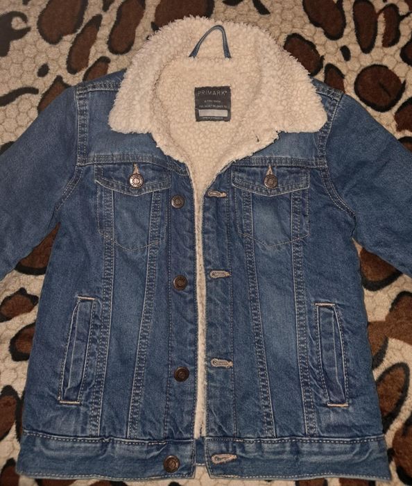 Джинсовка на хутрі для хлопчиків